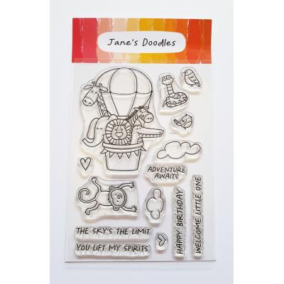 Jane's Doodles Clear Stamps - Sky's The Limit